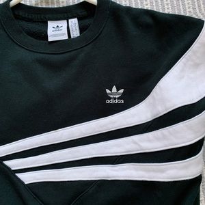 Authentic Addidas cropped sweatshirt